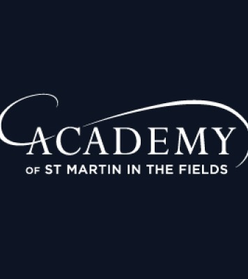 Image says Academy of St Martin In the Fields in white text on a dark background