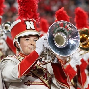 Cornhusker Marching Band CMB Highlights Pride of all Nebraska Pre-game Spectacular Husker Red